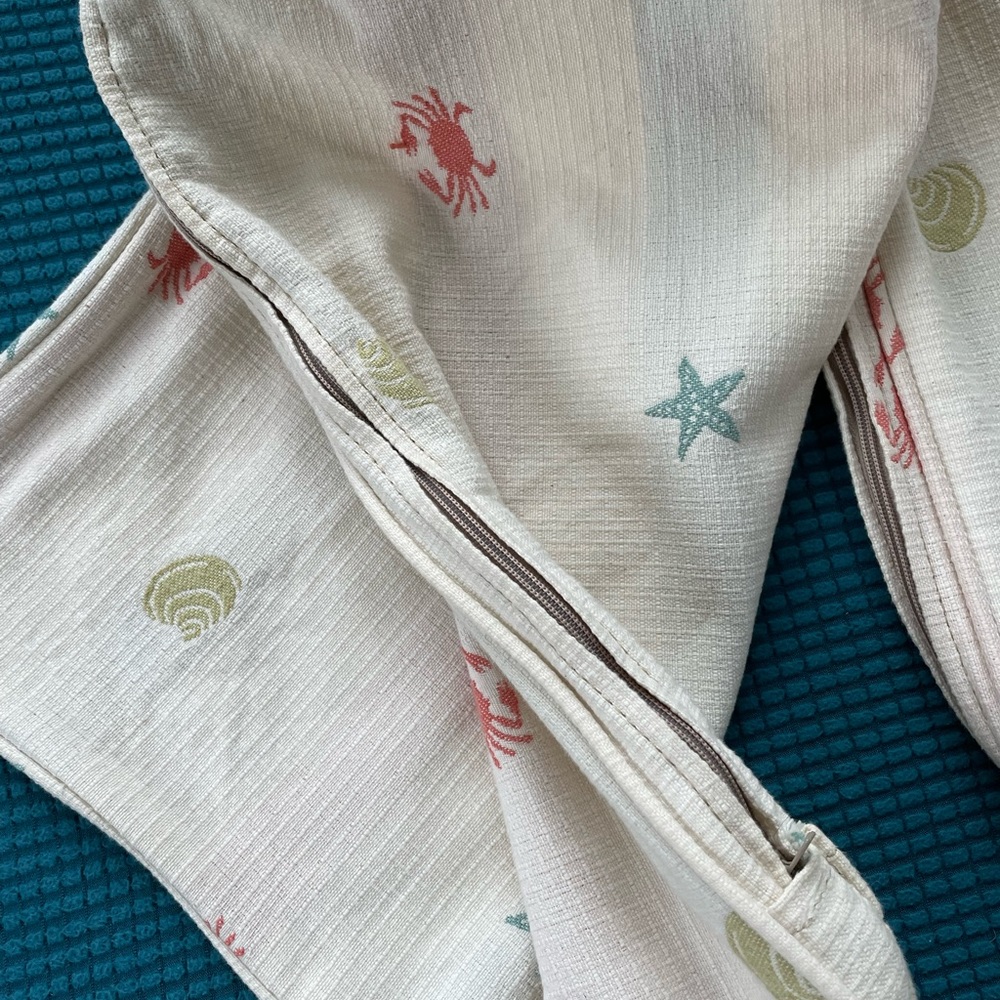 OCEAN/BEACH THEMED PILLOW COVERS